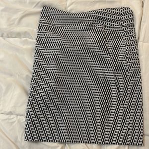 Margaret M skirt with slit in back